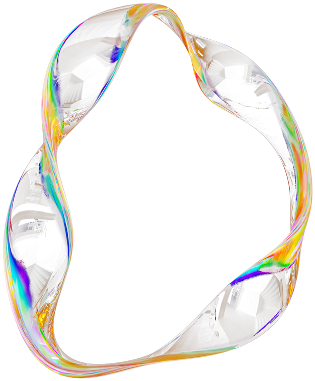 Transparent Liquid Blob Frame